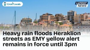 heavy rain floods heraklion streets emy yellow alert og | CreteLocals