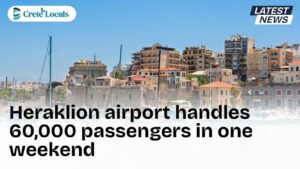 heraklion airport 60000 passengers weekend og | CreteLocals