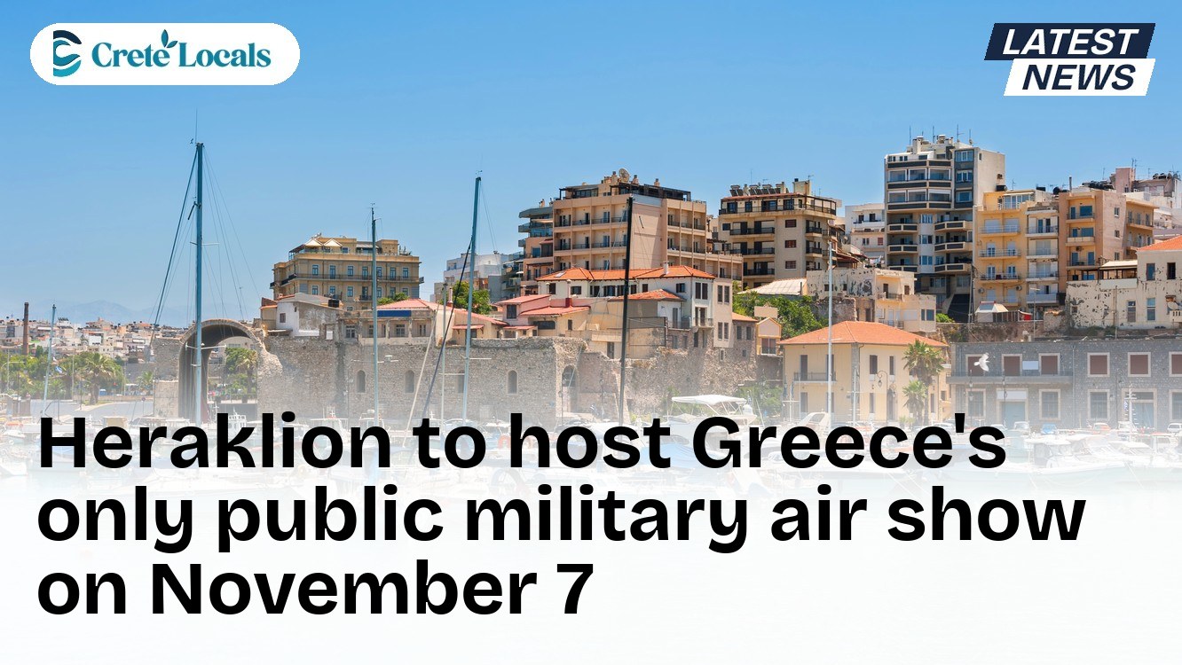heraklion greece only public military air show november 7 og | CreteLocals