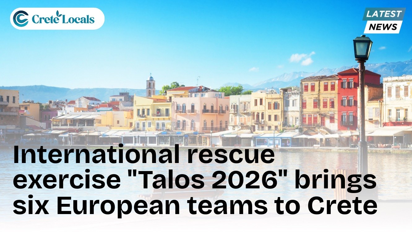 International rescue exercise "Talos 2026" brings six European teams to Crete