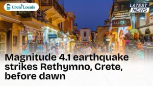 magnitude 41 earthquake strikes rethymno crete before dawn og | CreteLocals