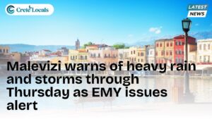 malevizi warns heavy rain storms thursday emy alert og | CreteLocals