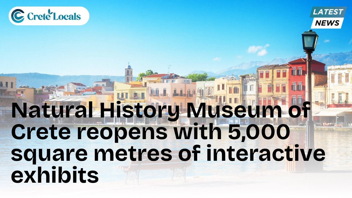 natural history museum crete reopens 5000 square metres interactive exhibits og | CreteLocals