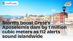 storms boost crete aposelemis dam 112 alerts islandwide og | CreteLocals
