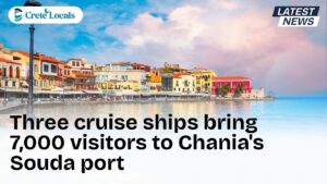 three cruise ships bring 7000 visitors chania souda port og | CreteLocals